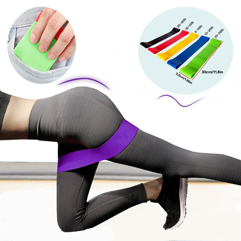 Pilates Bar Kit With Resistance Bands - 5 adet Yoga Pilates Direnç Bandı