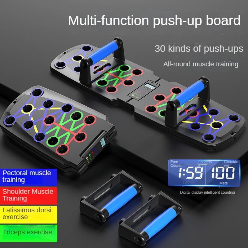 Push Up Board Foldable Multi Function - Yeni Çok Fonksiyonlu Şınav Tahtası Seti
