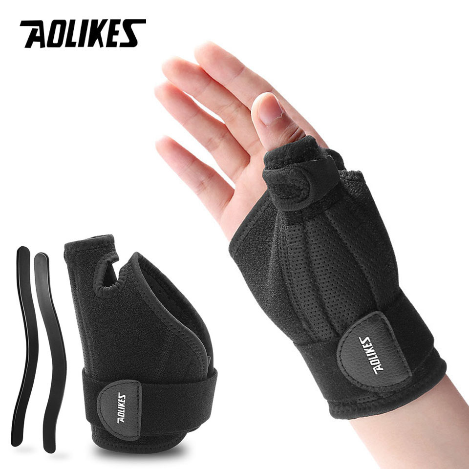 Wrist Wraps Weightlifting Support - AOLIKES 1 adet bilek Brace destek