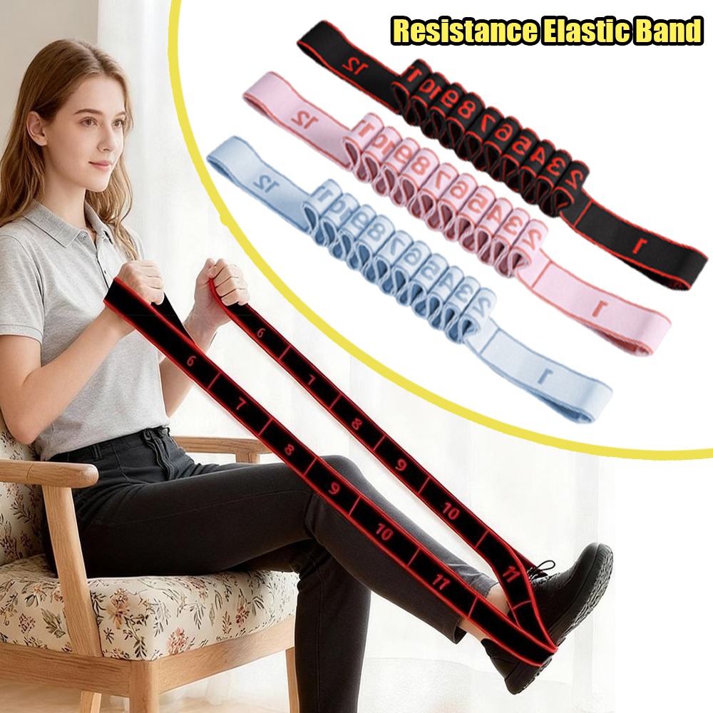 Pilates Bar Kit With Resistance Bands - Yoga Pilates Direnç Bantları Numaralı Kumaş