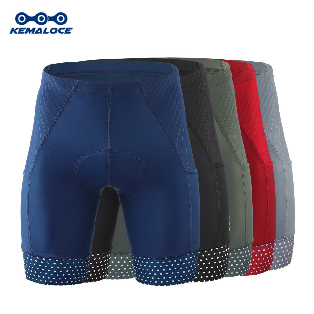 Padded Cycling Shorts 5D Gel - KEMALOCE erkekler bisiklet şort 5D jel