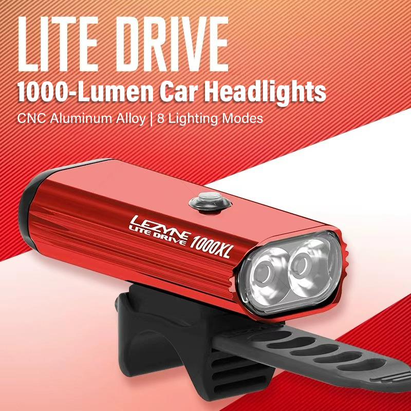 LEZYNE 1000 Lümen Bisiklet Lam - Rechargeable Bicycle Headlight 1000 Lumen incelemesi ve fiyatı