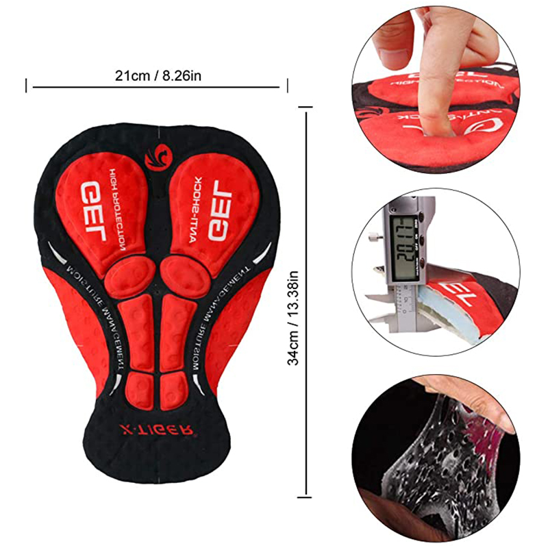 X-Tiger bisiklet şort yükseltm - Padded Cycling Shorts 5D Gel incelemesi ve fiyatı