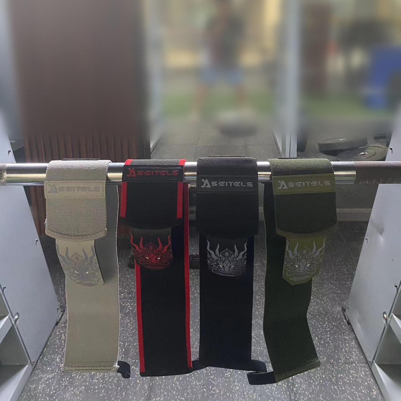 1 çift Çin Ejderha Spor Bilek  - Wrist Wraps Weightlifting Support incelemesi ve fiyatı