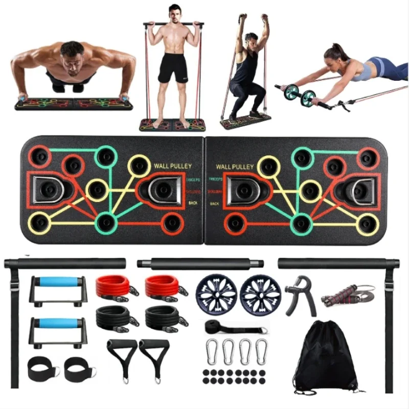 Çok Fonksiyonlu Şınav Tahtası  - Pilates Bar Kit With Resistance Bands incelemesi ve fiyatı