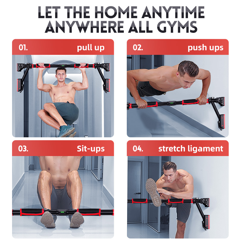 Sıcak Satış Ev Spor Salonu Kap - Door Pull Up Bar No Screw incelemesi ve fiyatı