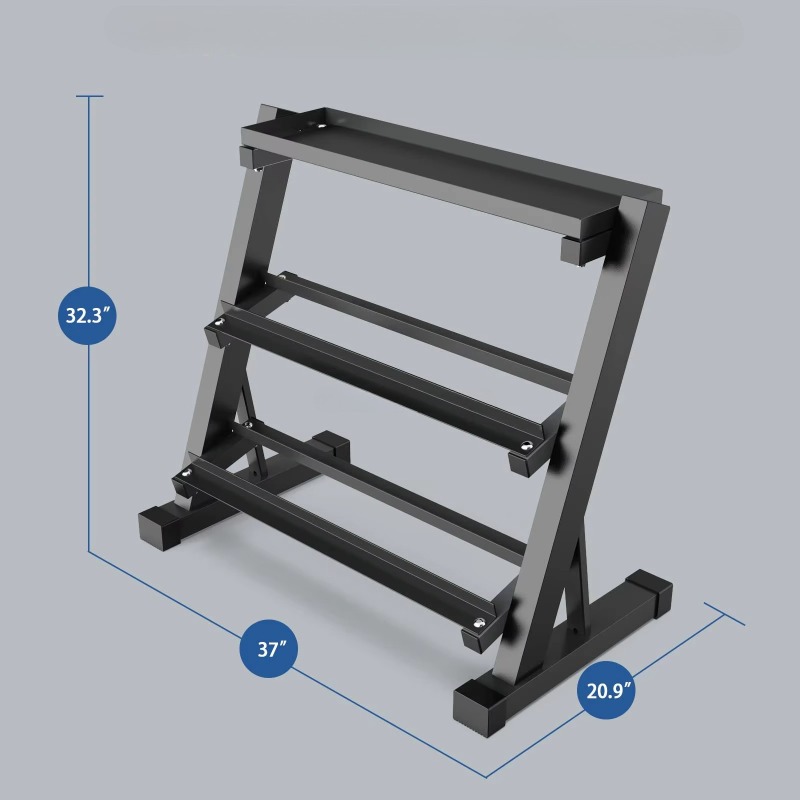 3 Katlı Dambıl Depolama Rafı 8 - Fitness Equipment incelemesi ve fiyatı