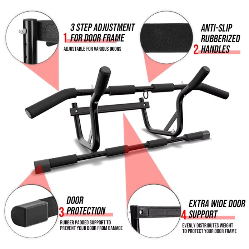 Fabrika Çıkışlı Profesyonel Vi - Door Pull Up Bar No Screw incelemesi ve fiyatı
