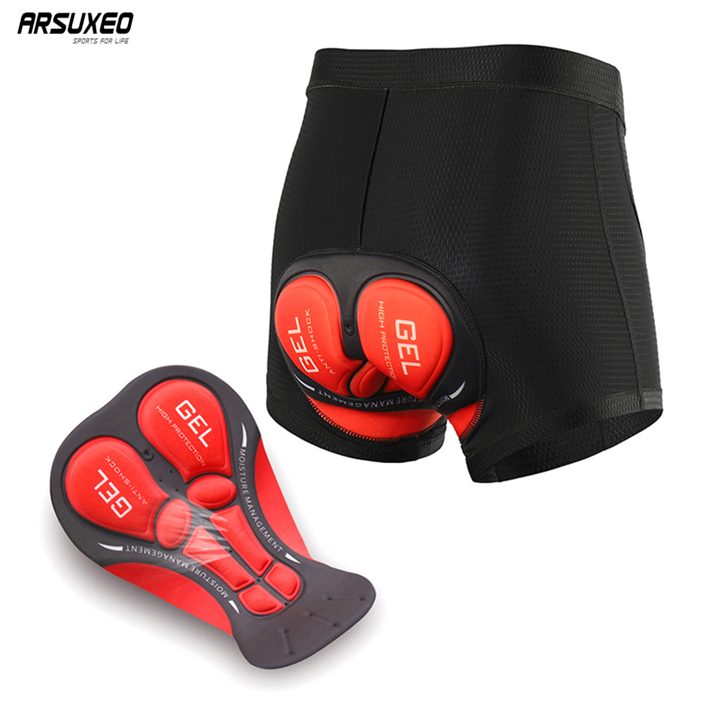 ARSUXEO erkek bisiklet şortlar - Padded Cycling Shorts 5D Gel incelemesi ve fiyatı
